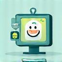 Illustration of a simple, friendly user interface on a screen