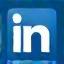 LinkedIn social media icon